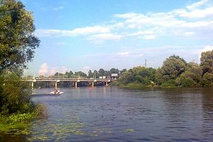 В Брянске произошло падение в реку пассажирского автожира